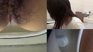 【トイレ盗撮動画】駅の女子トイレに色んなアングルで女性のおまんこを接写して排泄するトコを隠し撮りｗストリーミングポルノ